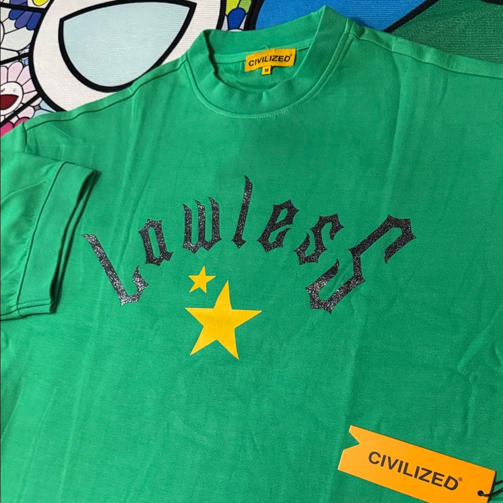 Civilized
Civilized Mens Lowless Oversized Redemption CrewNeck Color Mint - Picture 5 of 14